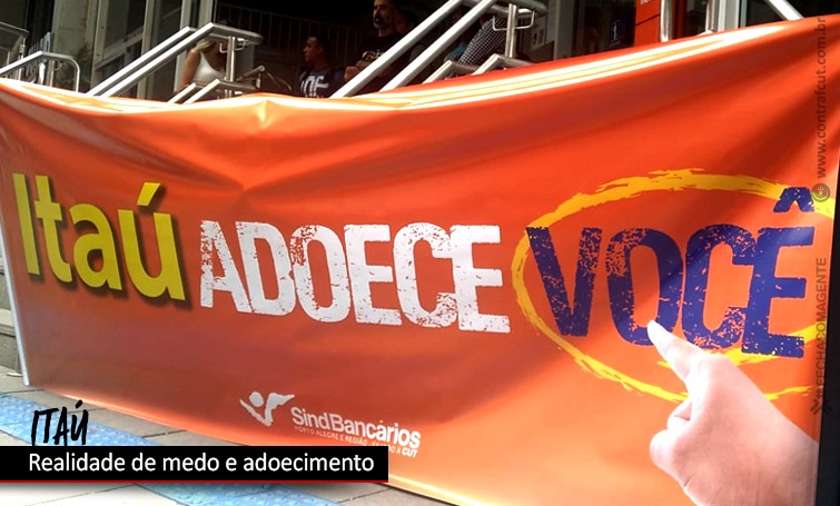 ITAÚ: BANCÁRIOS DENUNCIAM ASSÉDIO, ADOECIMENTO E DEMISSÕES img