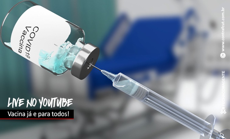 O DESAFIO PARA 2021 É LUTAR PELA VACINA JÁ E PARA TODOS img