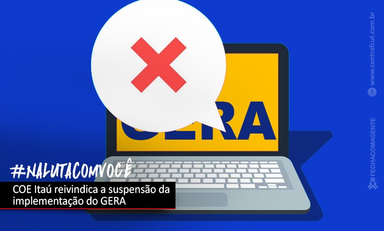 COE ITAÚ REIVINDICA SUSPENSÃO DAS DEMISSÕES E DO GERA img