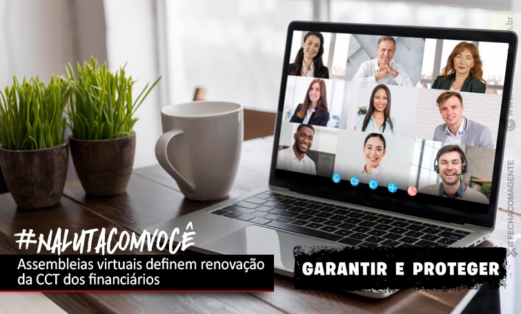 FINANCIÁRIOS DEFINEM SOBRE RENOVAÇÃO DA CCT POR DOIS ANOS img