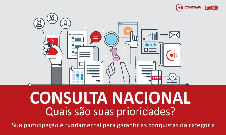 SINDICATOS INICIAM CONSULTA NACIONAL À CATEGORIA img