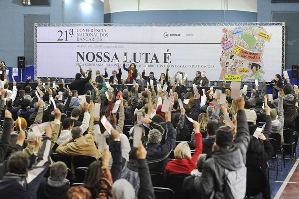 BANCÁRIOS FORTALECEM A UNIDADE NACIONAL E TRAÇAM ESTRATÉGIAS PARA DEFESA DE DIREITOS img