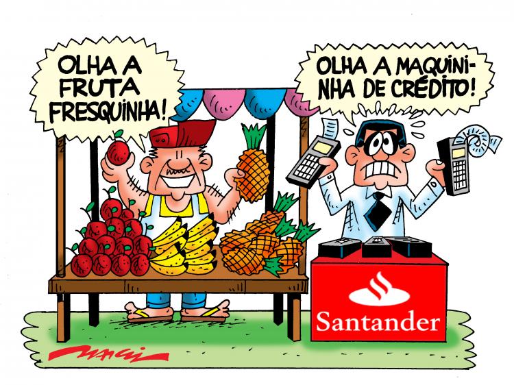 GERENTES DO SANTANDER TÊM DE VENDER ATÉ EM FEIRAS LIVRES img