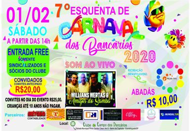 7° ESQUENTA DE CARNAVAL DOS BANCÁRIOS img